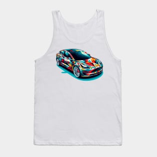 Tesla Model 3 Tank Top